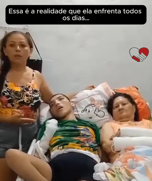 Maria Eduarda precisa da nossa ajuda para garantir o teto da família